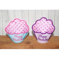 Cupcake Happy Birthday Teal...