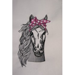 Horse Head Sketch Heart...