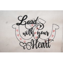 Lead With Your Heart Saying...