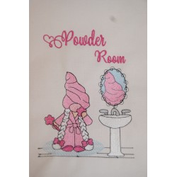 Gnome Girl Powder Room...