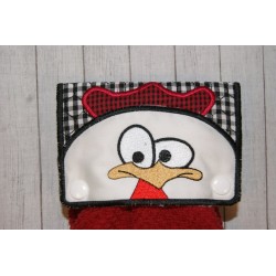 Chicken Towel Holder 5x7...