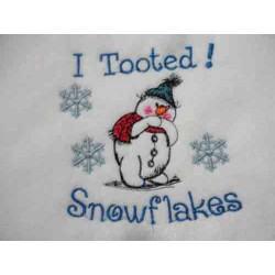 Snowman I Tooted Snowflakes...