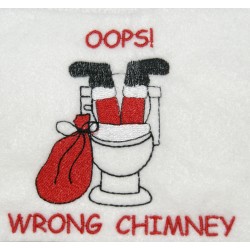 Santa Clause OOPS Toilet...