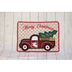 Truck Merry Christmas Moose...