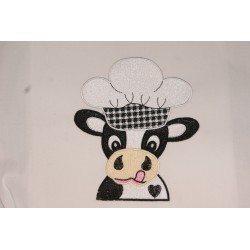 Cow Chef Filled Design -...