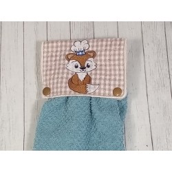 Foxy Chef Towel Topper and...