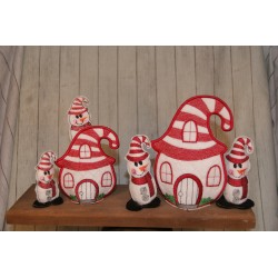 Christmas Hat House Village...