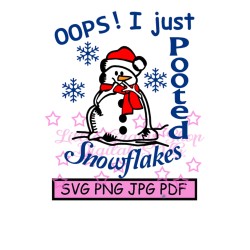 Snowman Pooted Design for...
