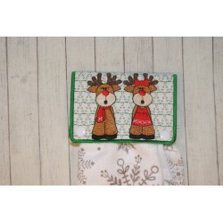 Reindeer Couple Towel...