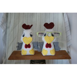 Chicken Rooster  Glasses...