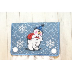 Snowman TOOTED w/snowflake...