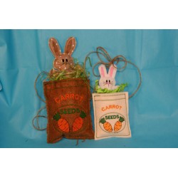 Bunny Carrot Seed Packages-...