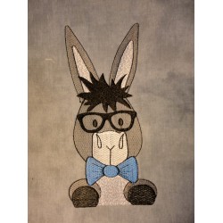 Donkey Glasses Bow Tie-...